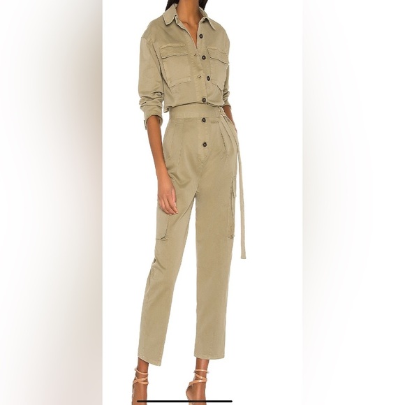 FRAME Safari Boiler Jumpsuit - Picture 2 of 12